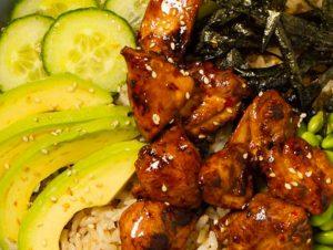 Poke Bowl aux blancs de poulet